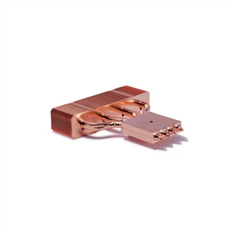 Chladič z měděného zipu a desky chladiče