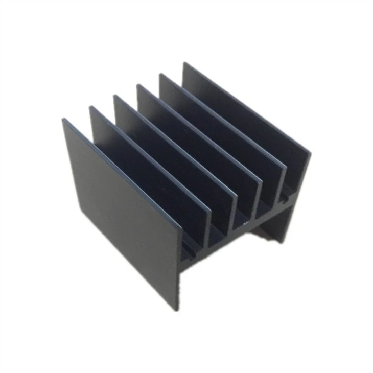 Aluminum Extruded Radiator For Stepper Motor