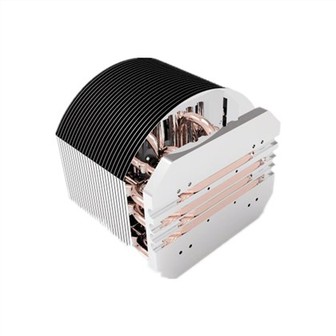 Hliníkový zip Fin Heat Pipe LED radiátor
