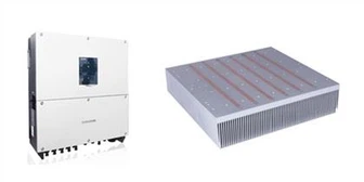 Fotovoltaický invertorový hliníkový chladič chladiče